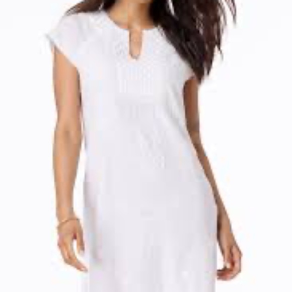 Roller Rabbit White Faith Embroidered Dress - Picture 1 of 3